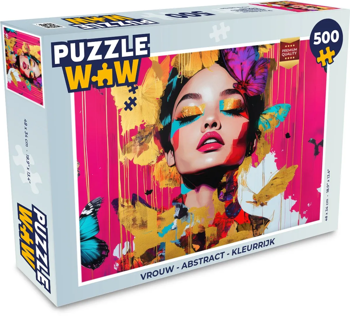 PuzzleWow Abstract Legpuzzel 500 Stuks
