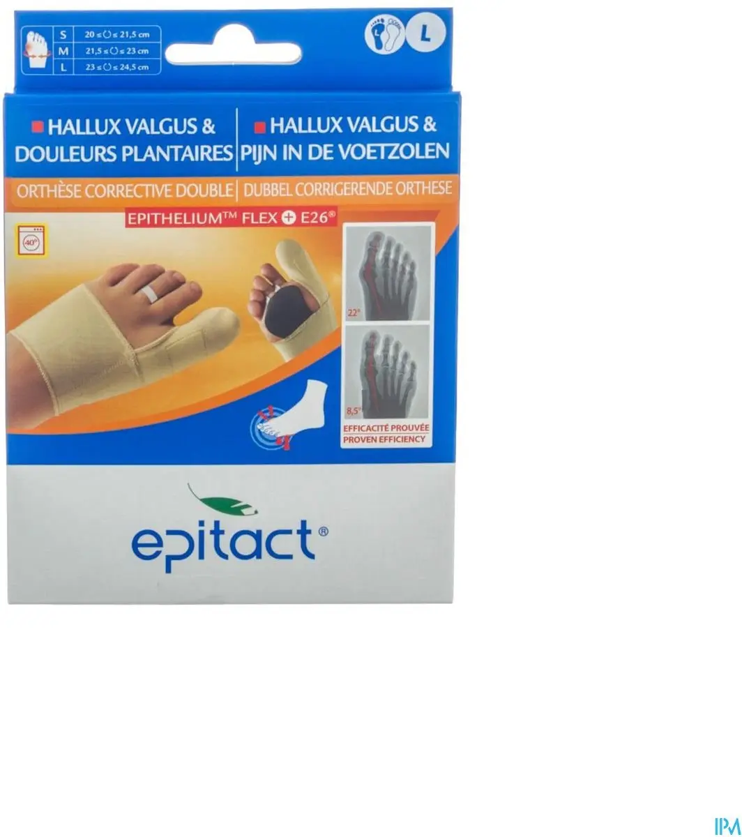 Epitact Correctieve Orthese Dubbel Besch. Links l