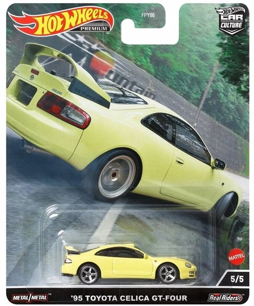 Hot Wheels Car Culture '95 Toyota Celica GT-Four FPY86 HCJ82 Modelauto