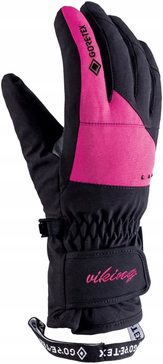 Viking Sherpa GTX Dames Skihandschoenen Roze Maat 5
