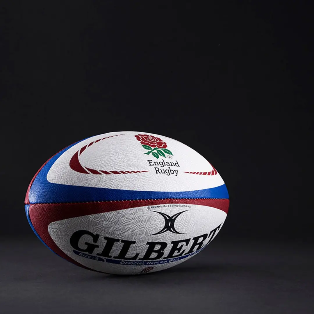 Gilbert Ball Replica England SZ 5 - Rugbybal - afbeelding 4 van 6