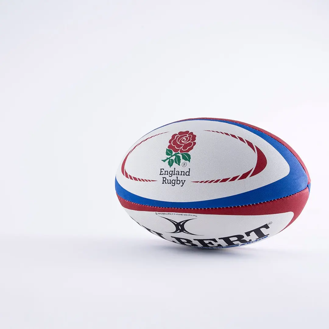 Gilbert Ball Replica England SZ 5 - Rugbybal - afbeelding 3 van 6