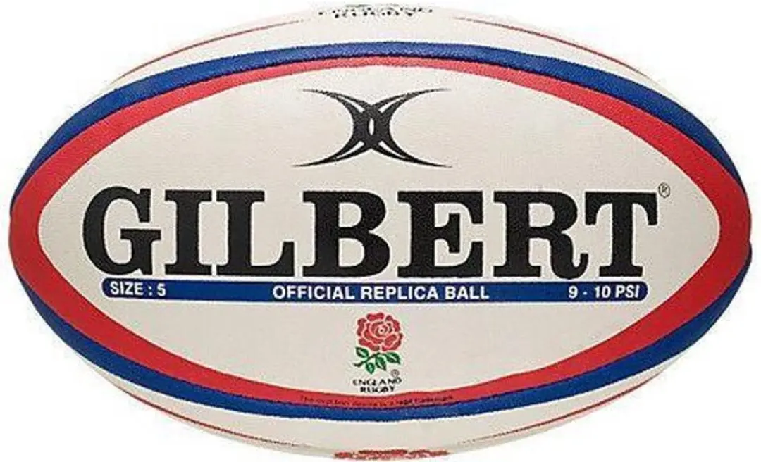Gilbert Ball Replica England SZ 5 - Rugbybal - afbeelding 2 van 6