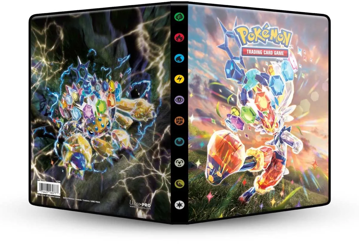 Pokémon Stellar Crown Portfolio - 80 Kaarten