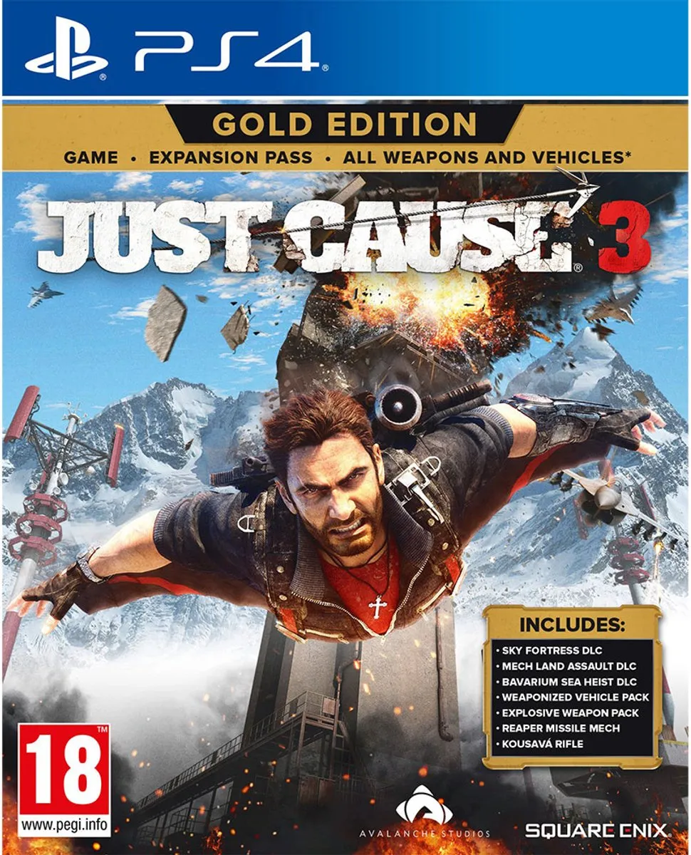 Sony PlayStation Just Cause 3 Gold Edition