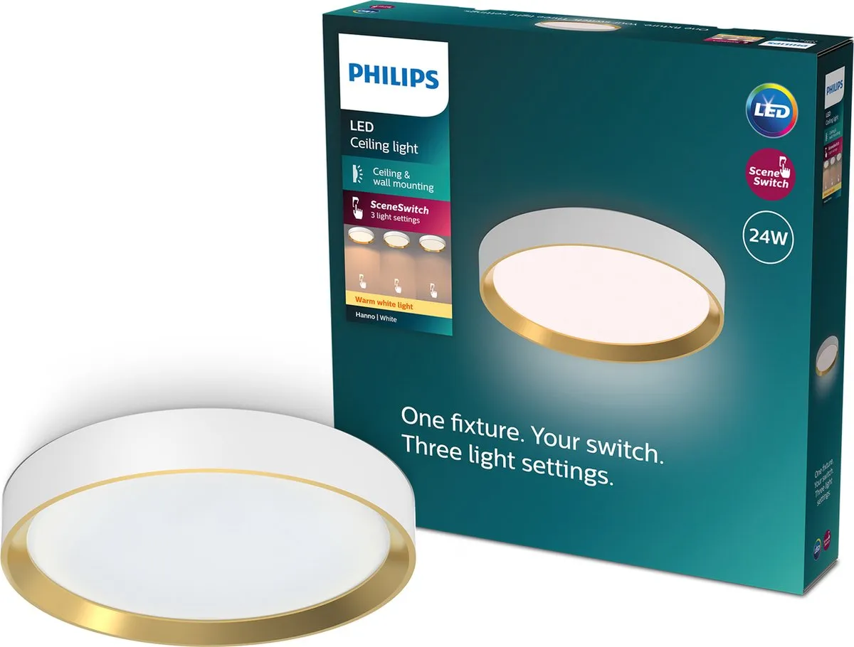 Philips Hanno Plafondlamp 24W