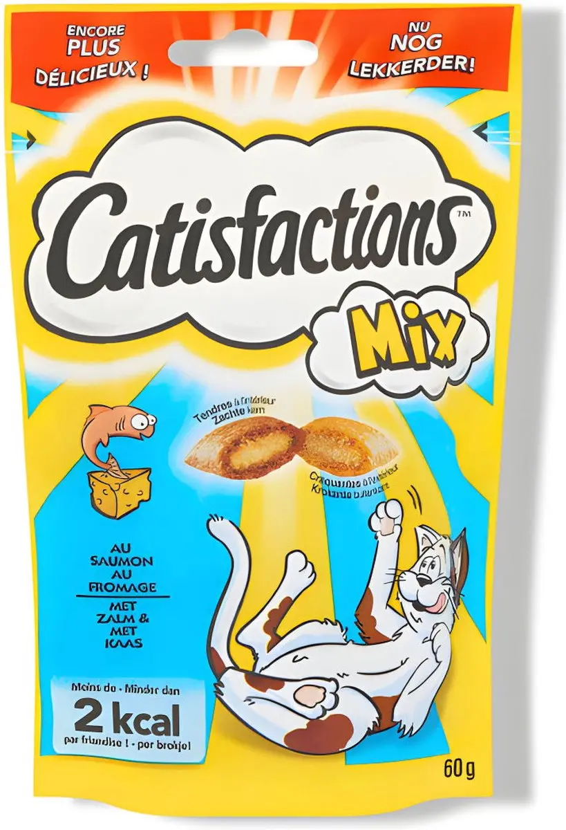 Catisfactions Kattensnoepjes Mix 60g