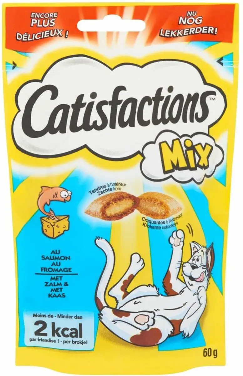 Catisfactions Kattensnoepjes Mix 60g