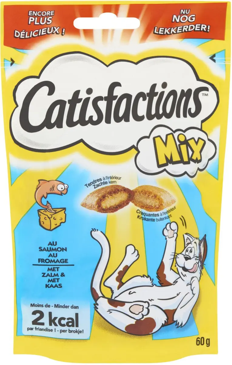 Catisfactions Kattensnoepjes Mix 60g