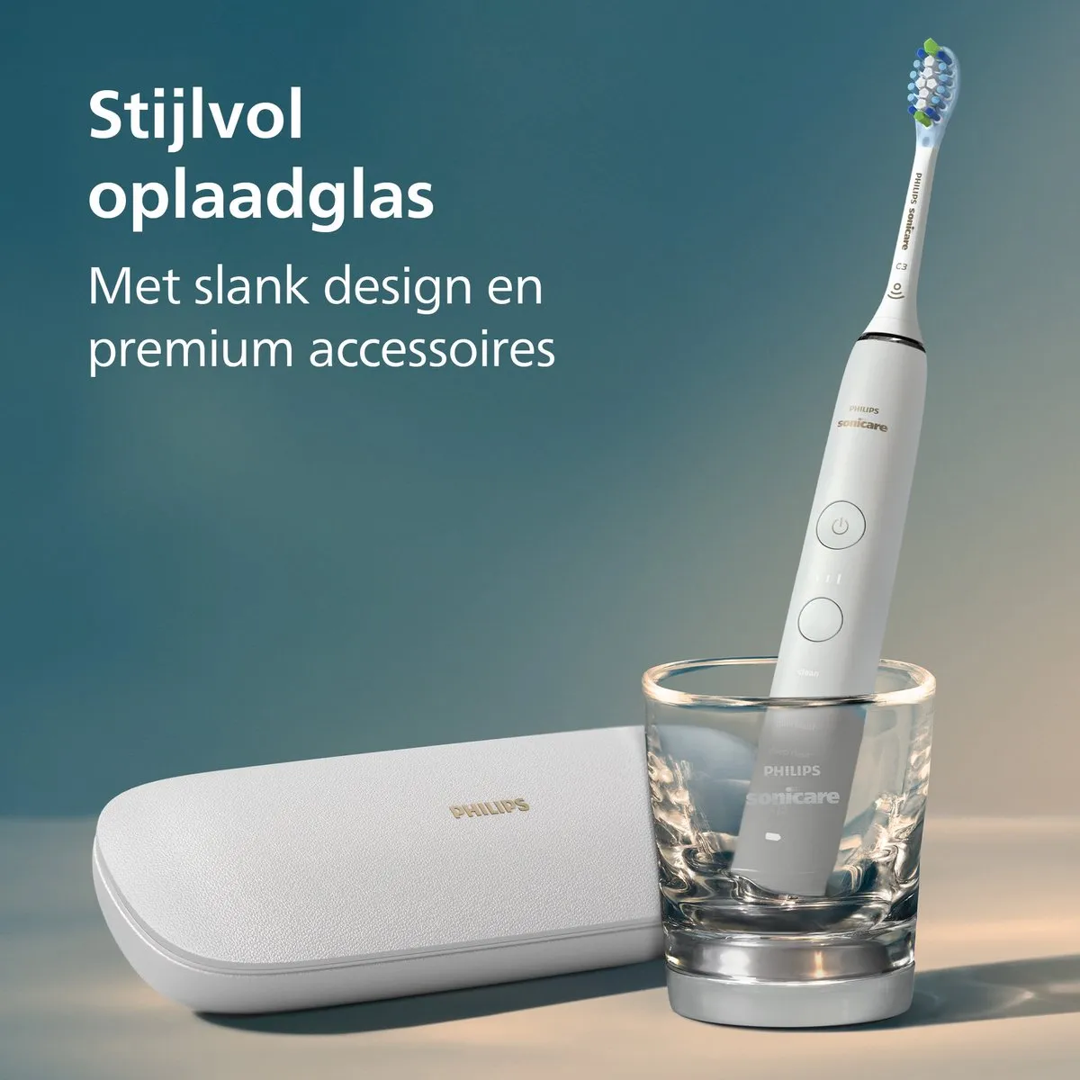 Philips Sonicare DiamondClean 9000 HX9911/27 Elektrische Tandenborstel - Wit