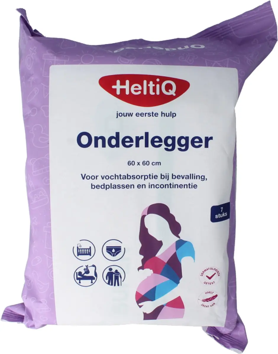 Heltiq Onderlegger 60x60cm - 7 Stuks Wit - afbeelding 6 van 6