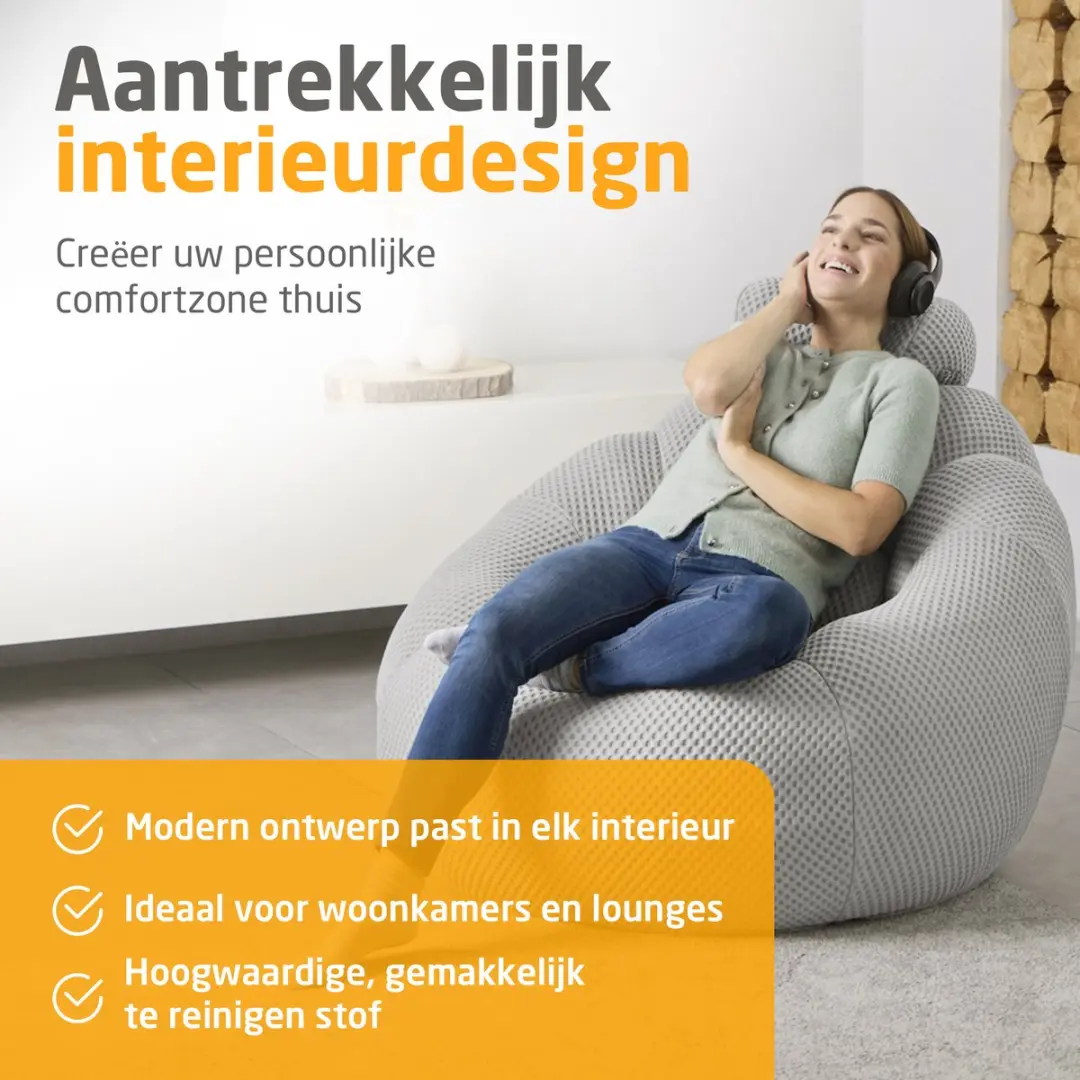 Medisana RS 100 Bubbelsofa lichtgrijs - afbeelding 2 van 6