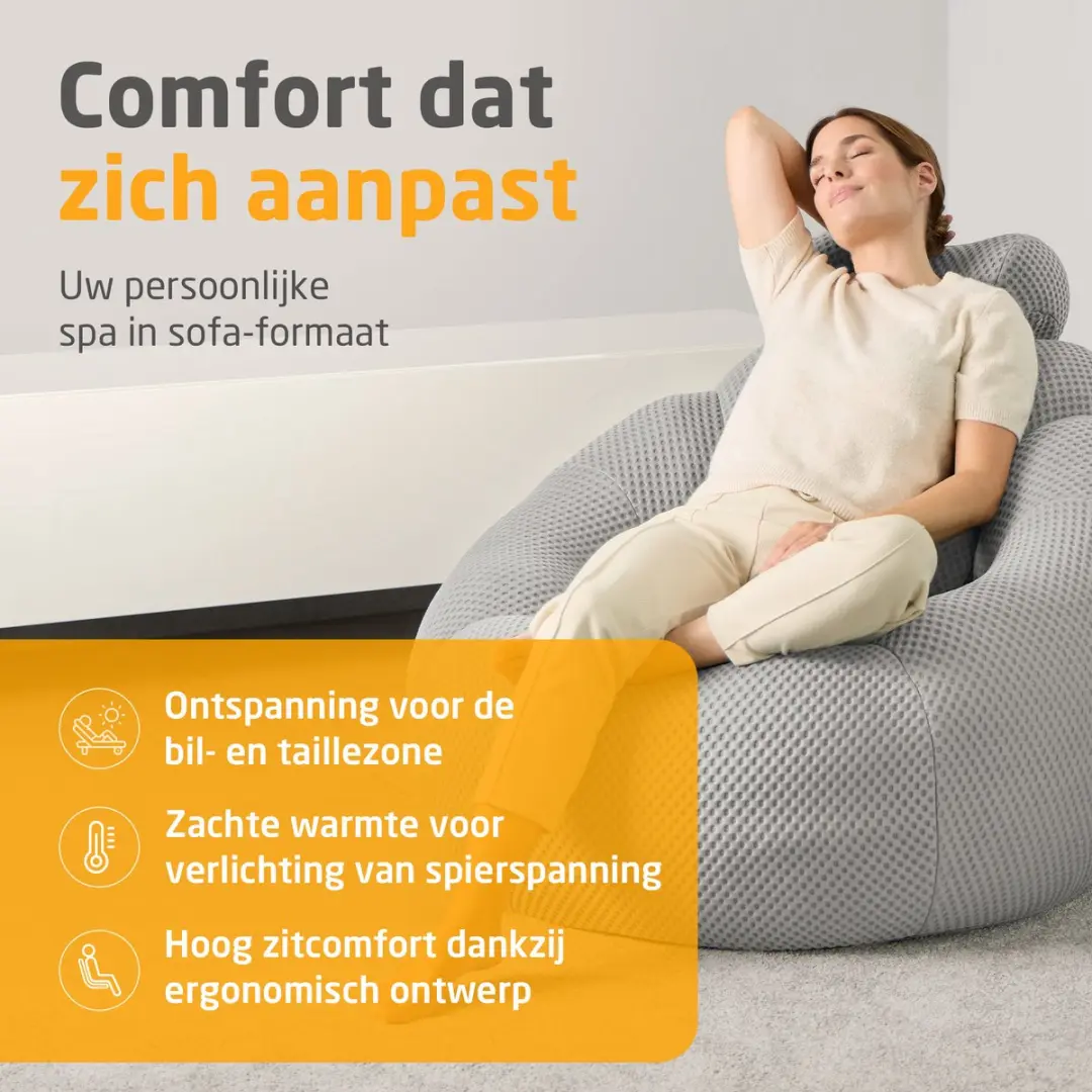 Medisana RS 100 Bubbelsofa lichtgrijs - afbeelding 6 van 6