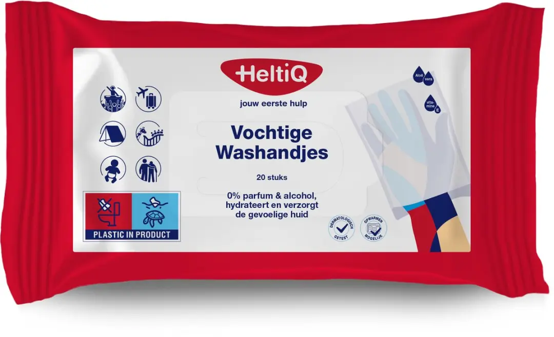 HeltiQ Vochtige Washandjes