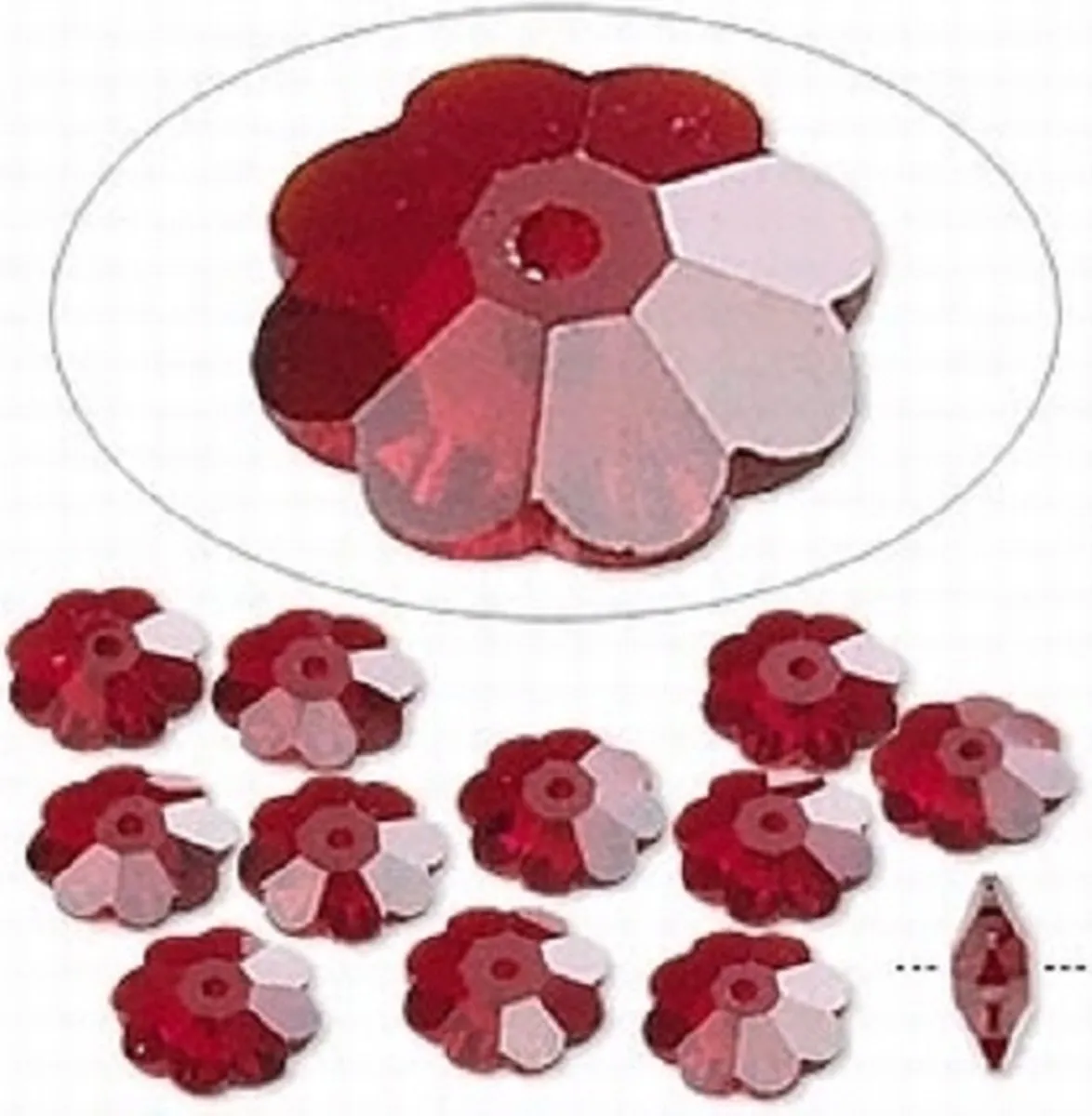 Swarovski Elements Marguerite Kralen 10mm