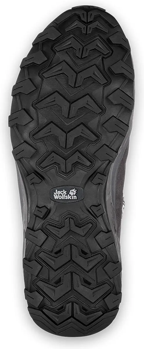 Jack Wolfskin Refugio Texapore Mid W Dames Wandelschoenen 37 - Dark Steel/Purple - afbeelding 4 van 5