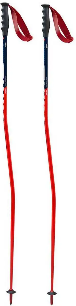 Swix World Cup Pro Super-G Stokken 125cm - Rood/Zwart - afbeelding 2 van 6
