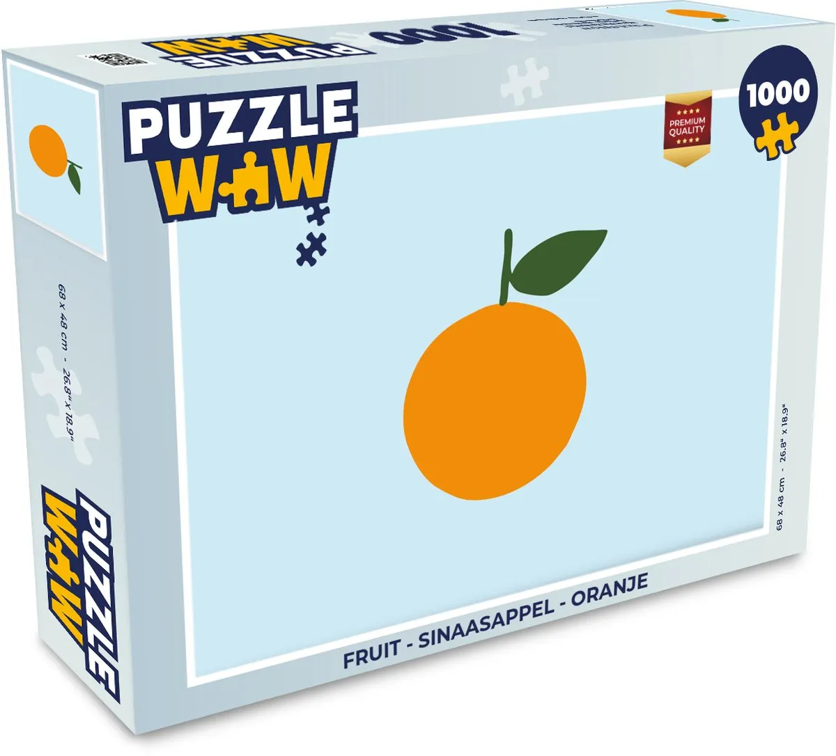 PuzzleWow Fruit Legpuzzel 1000 Stuks