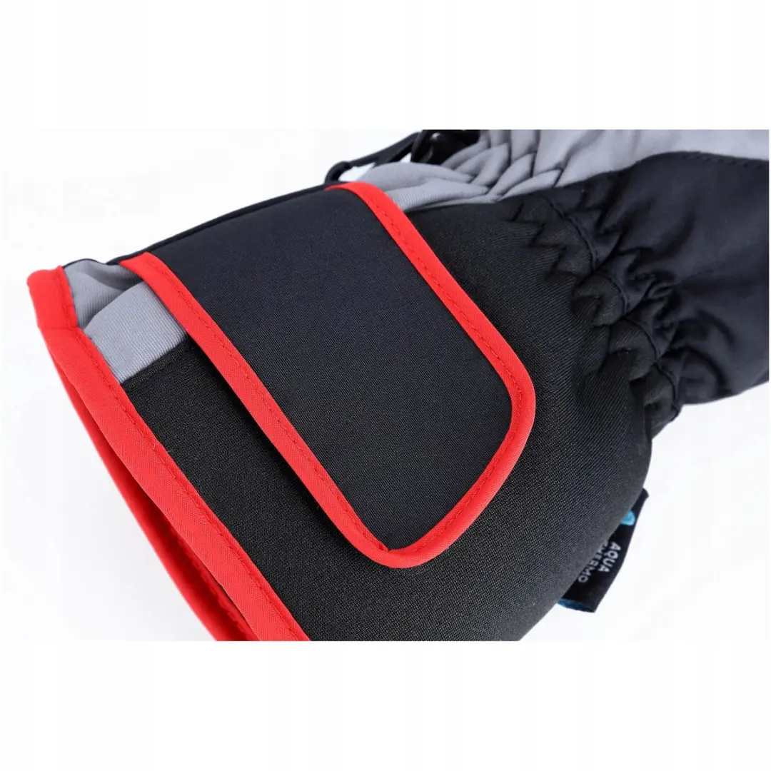 Viking Santo Skihandschoenen 7 - Rood/Zwart - afbeelding 3 van 5