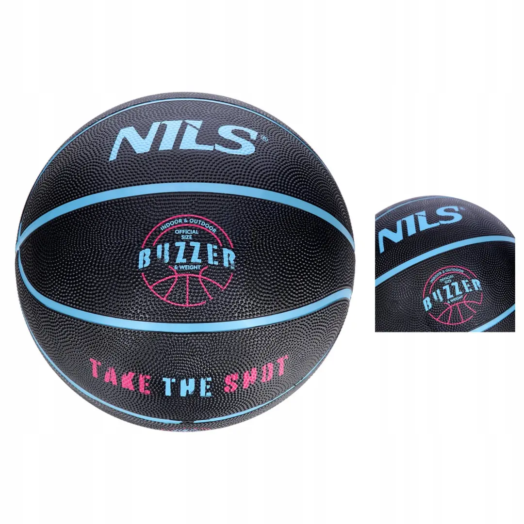 Nils Basketbal Maat 5 Zwart