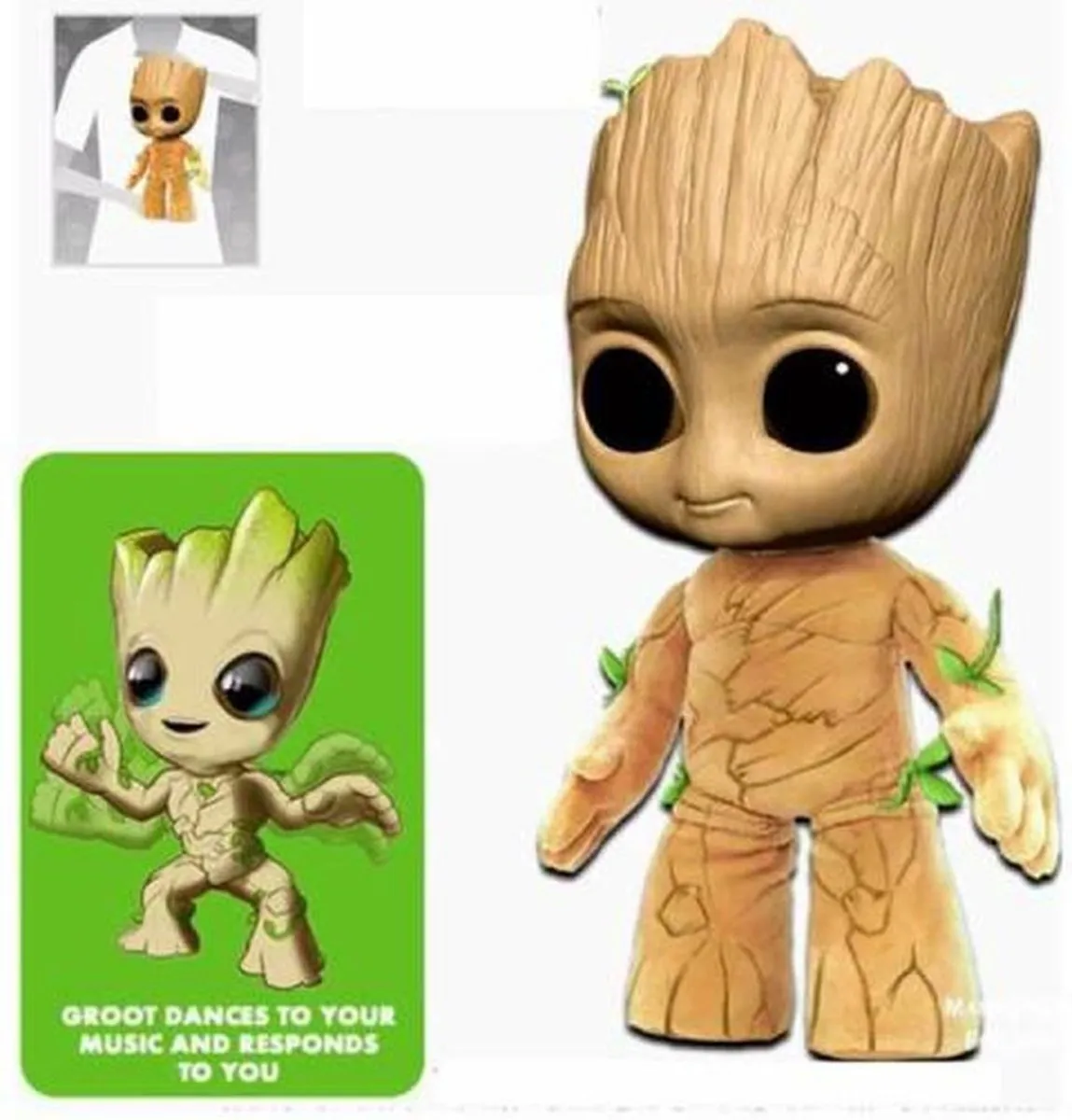 Marvel Groovin' Groot Dansende Plush 28cm