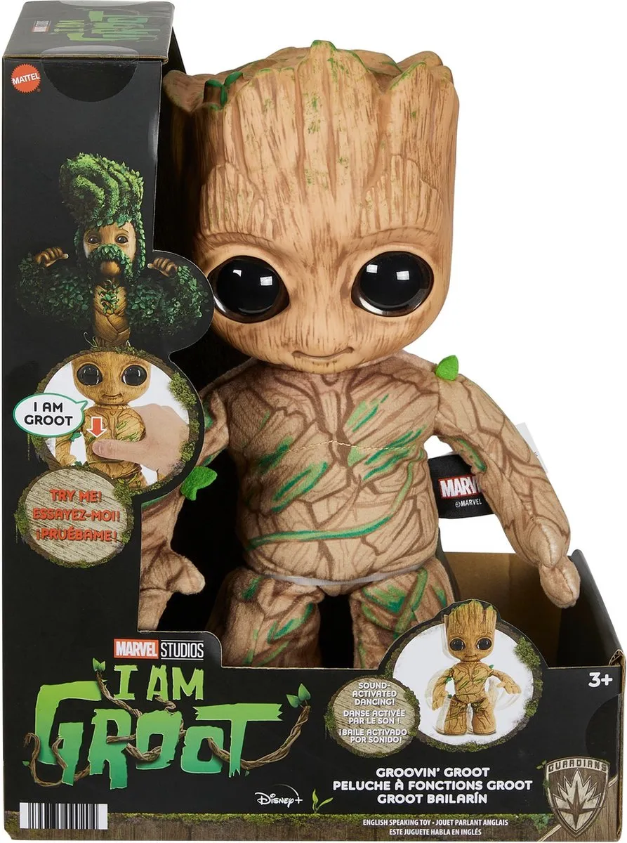 Marvel Groovin' Groot Dansende Plush 28cm