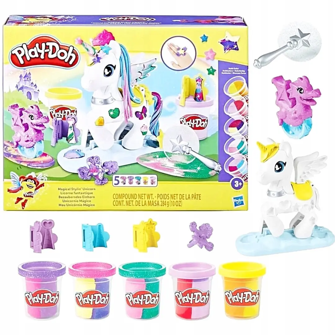 Play-Doh Magische Eenhoorn Speelset met Glitter Draak