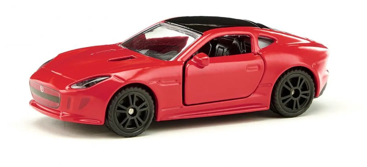 SIKU Jaguar F-type R 7,7cm Staal - Rood
