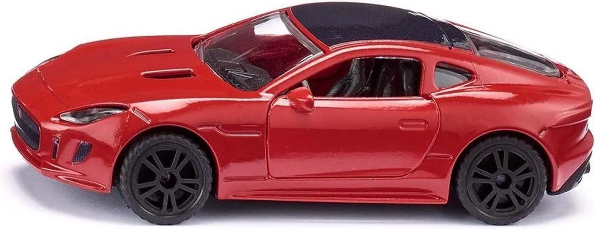 SIKU Jaguar F-type R 7,7cm Staal - Rood - afbeelding 6 van 6