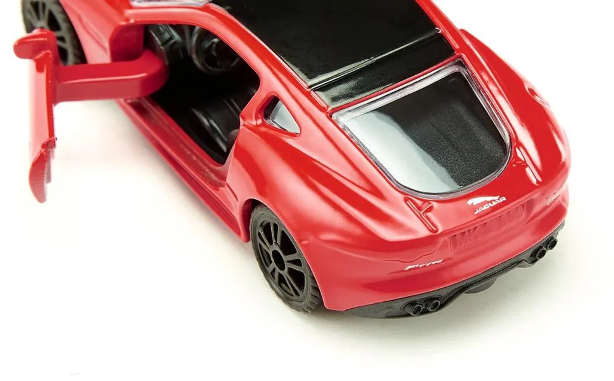 SIKU Jaguar F-type R 7,7cm Staal - Rood