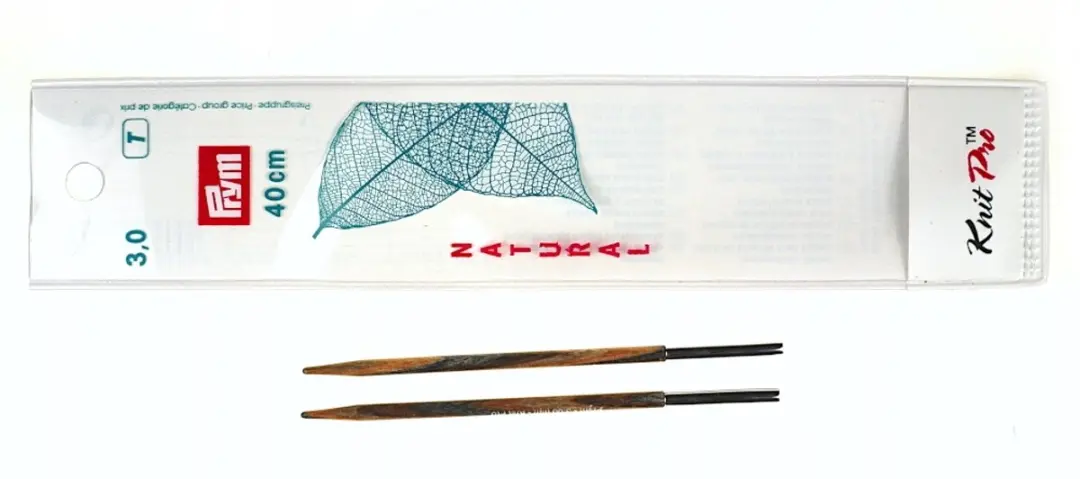 Prym Knit Pro Verwisselbare Breinaalden Kort 3.0mm Hout