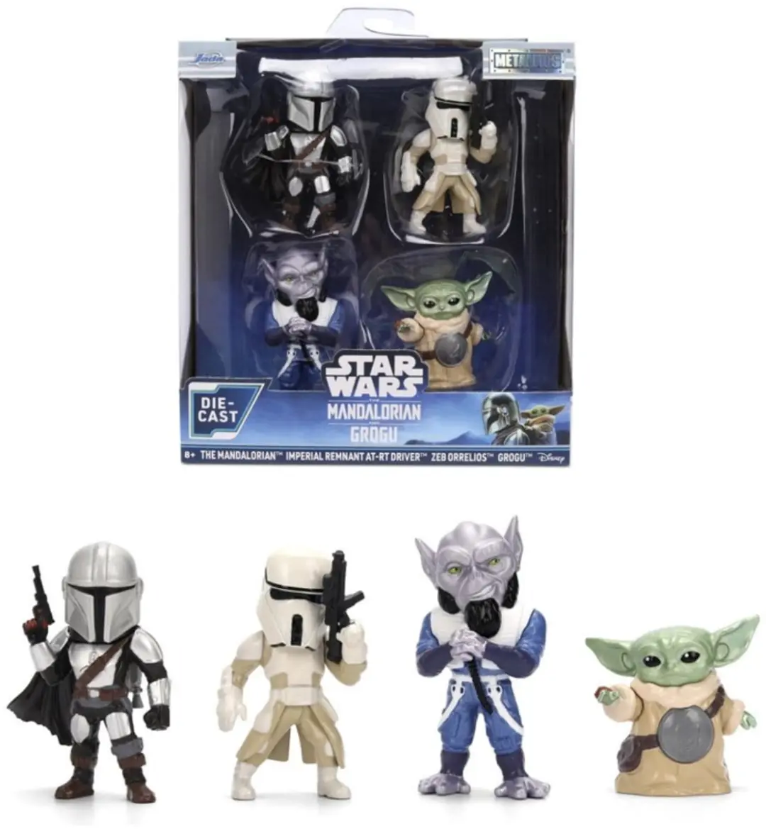 Jada Toys Star Wars Mini Figuur Wave 2 - 4 Stuks - 6,5 cm - Multicolor - afbeelding 4 van 6