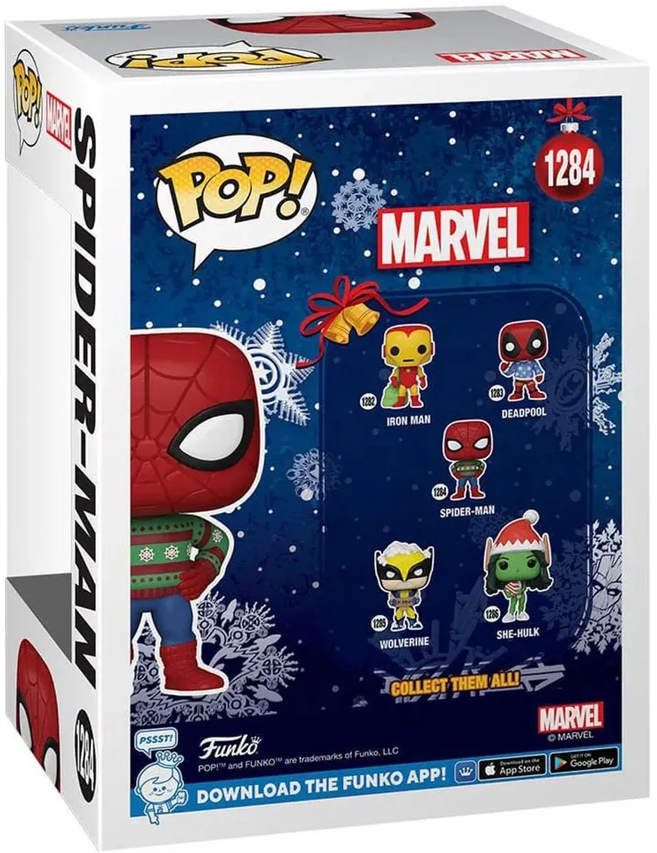 Marvel Funko POP! Spider-Man Verzamelfiguur 9cm - Multicolor