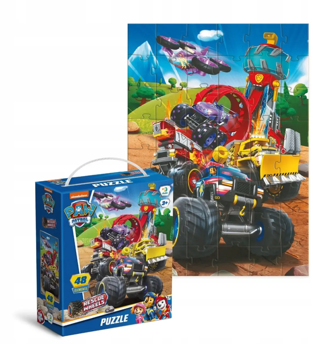 Paw Patrol Reddingswielenpuzzel