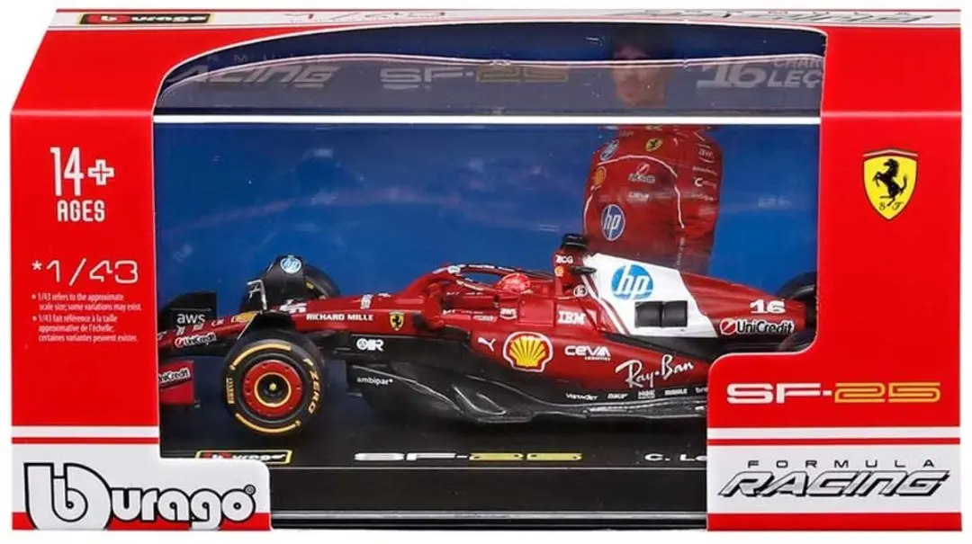Bburago Ferrari F1 SF-25 1/43 Hamilton 2025