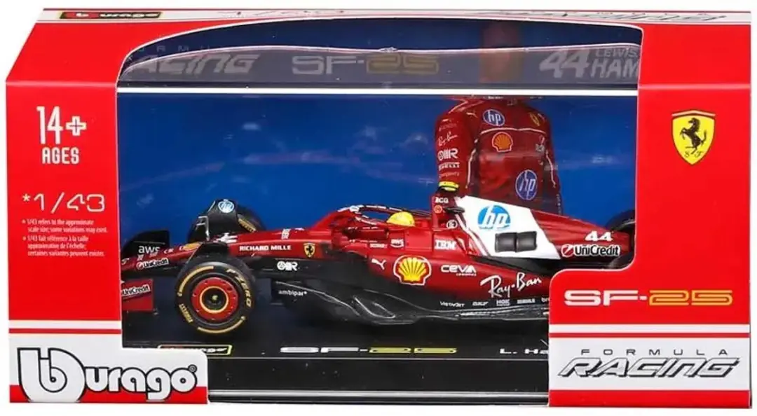 Bburago Ferrari F1 SF-25 1/43 Leclerc 2025