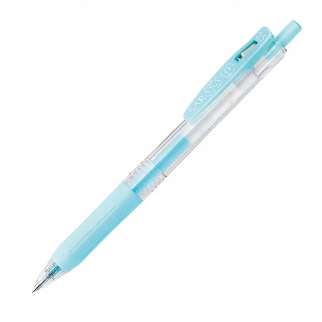 Zebra Sarasa Clip Gelpen 0,5 Melkblauw