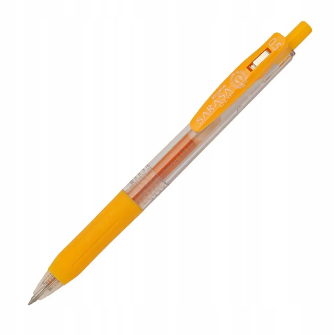 Zebra Sarasa Clip Gelpen 0.5mm Geel