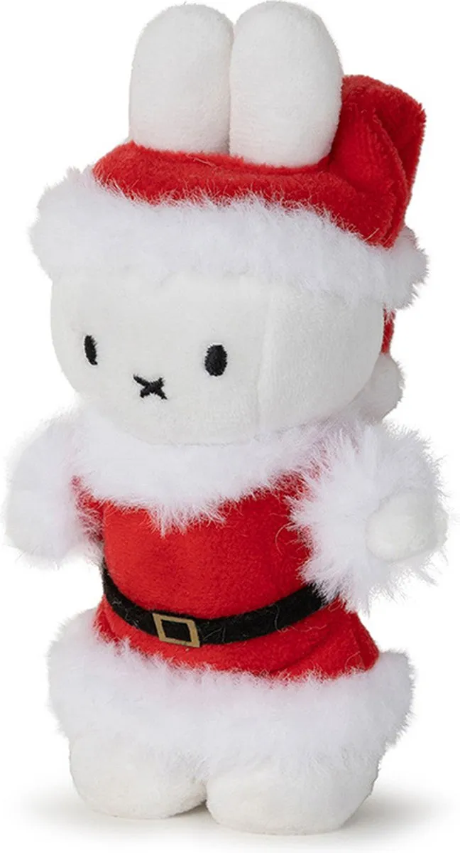 Nijntje Santa Knuffel 14cm - Rood/Wit/Zwart