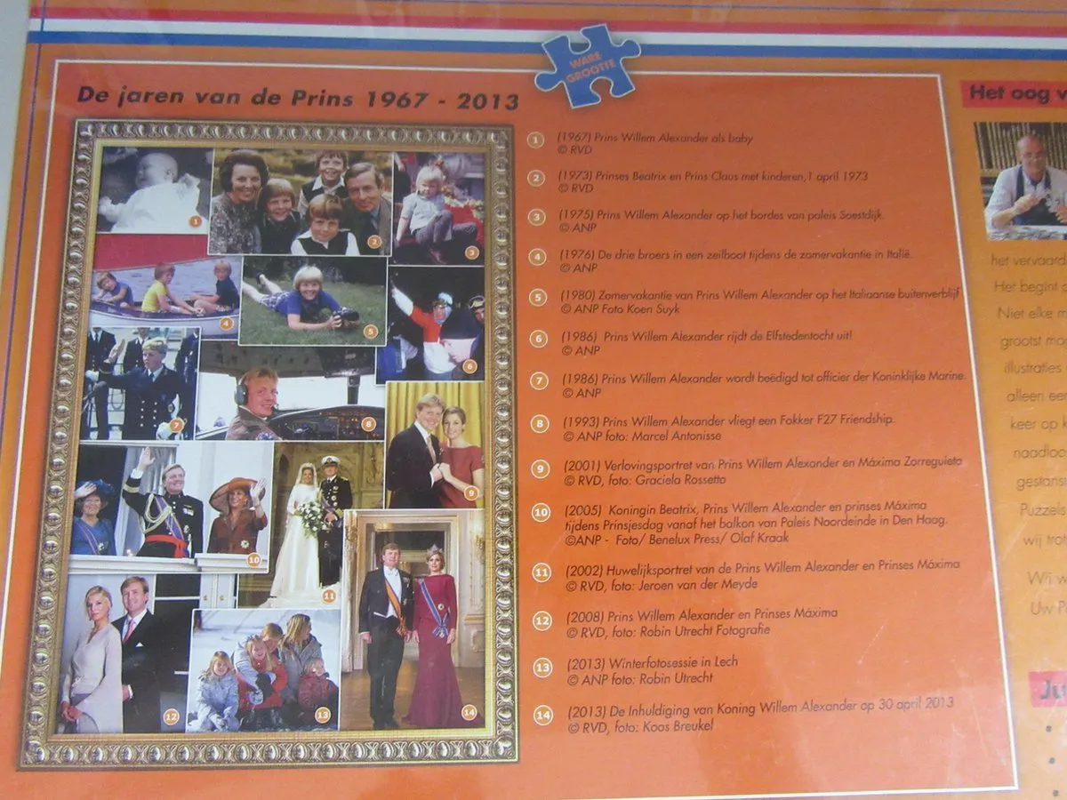Jumbo Hollands Glorie Koning Willem Legpuzzel 2000 Stuks