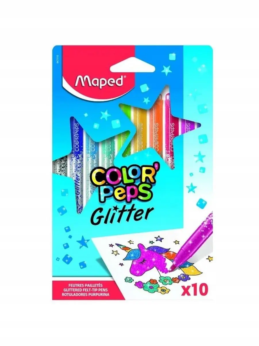 Maped Glitter Stiften Set