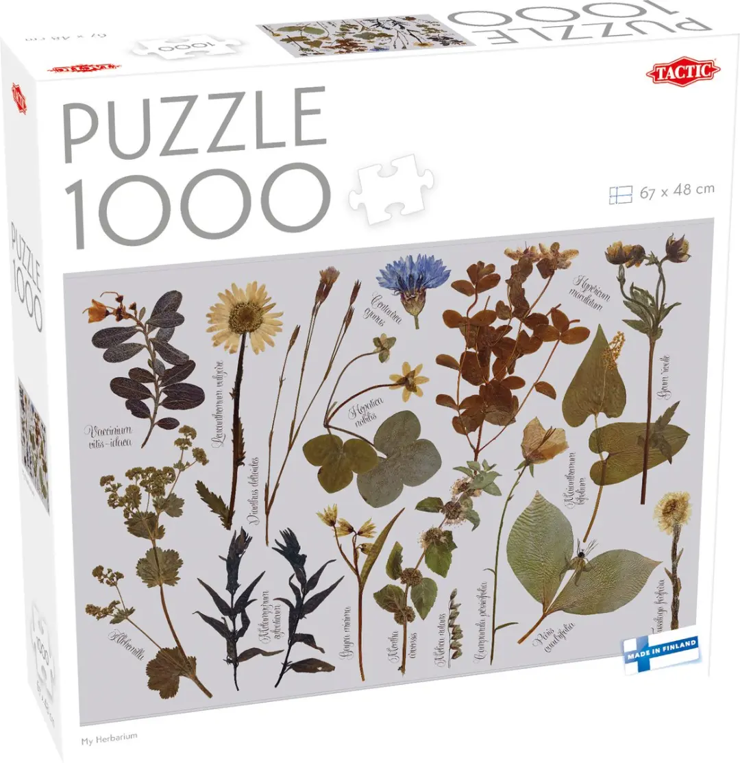 Tactic Puzzel My Herbarium 1000 Delen