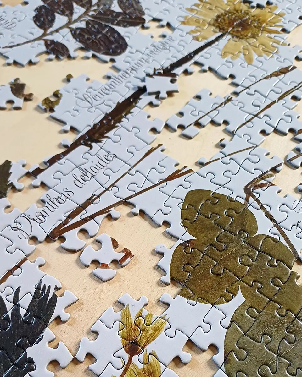 Tactic Puzzel My Herbarium 1000 Delen - Wit