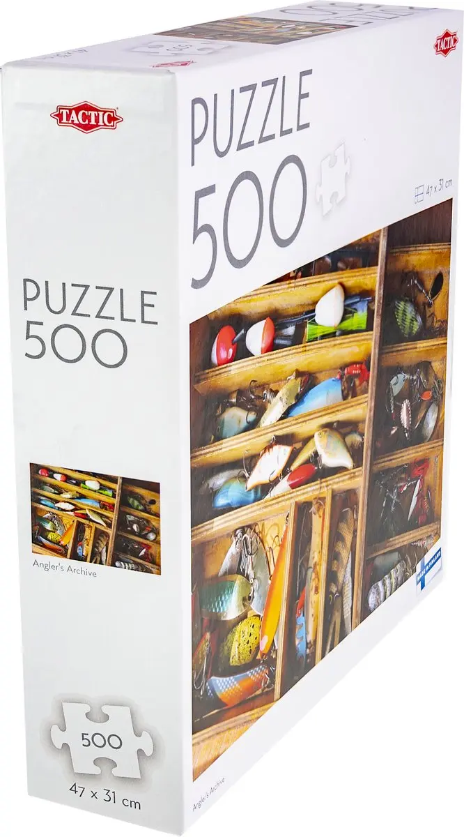 Tactic Puzzel Angler's Archive 500 Stuks - Wit