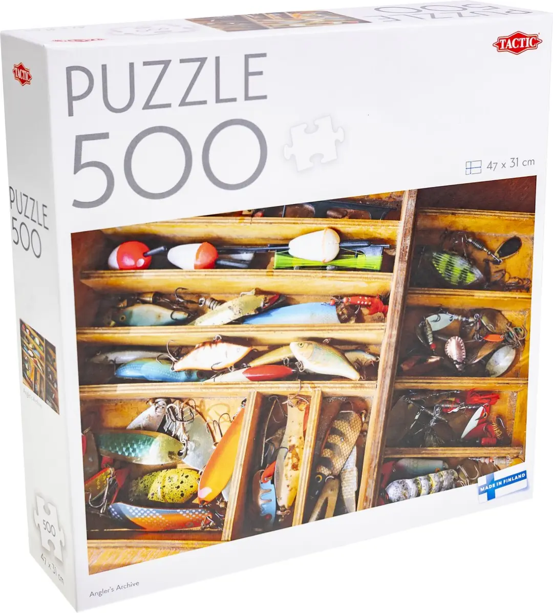 Tactic Puzzel Angler's Archive 500 Stuks - Wit