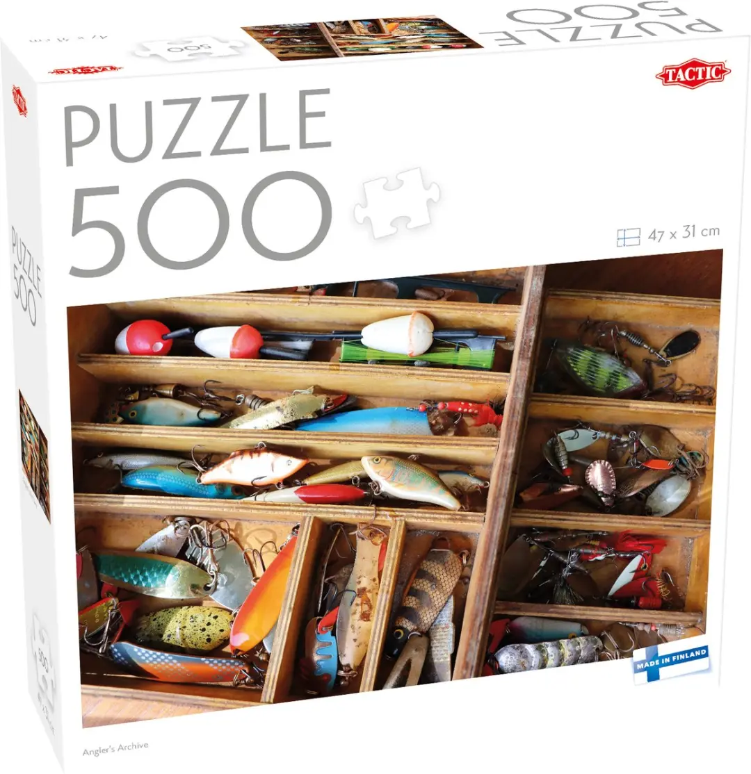 Tactic Puzzel Angler's Archive 500 Stuks