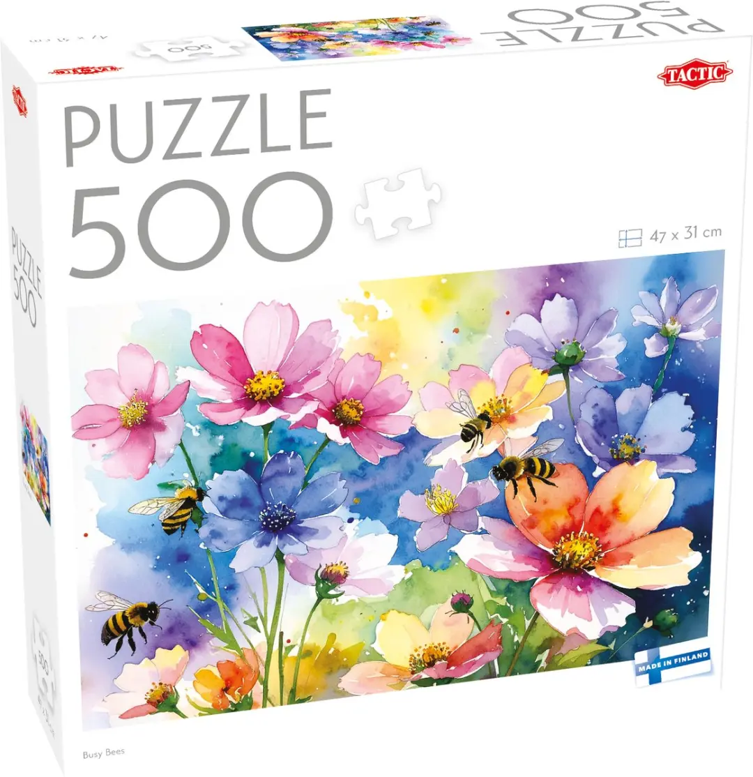 Tactic Bloeiende Bijen Tuin Puzzel 500 Stukjes