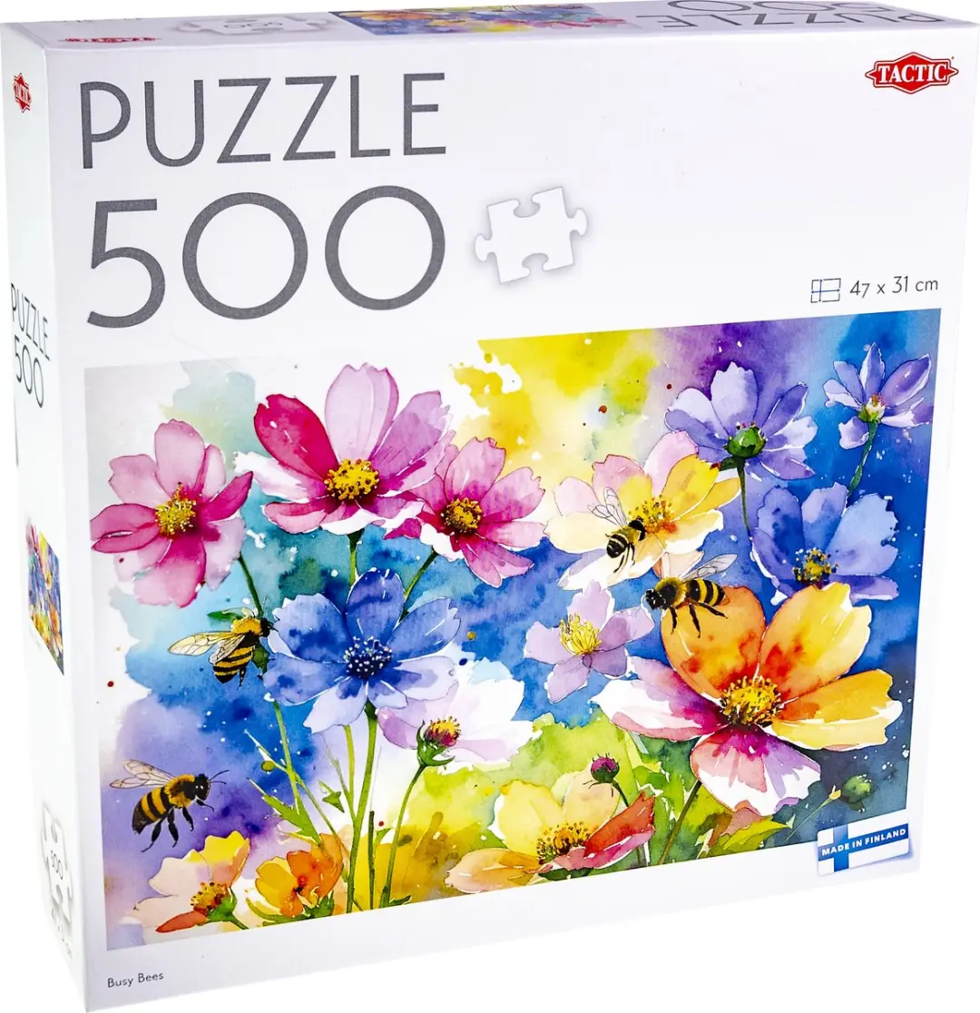 Tactic Bloeiende Bijen Tuin Puzzel 500 Stukjes