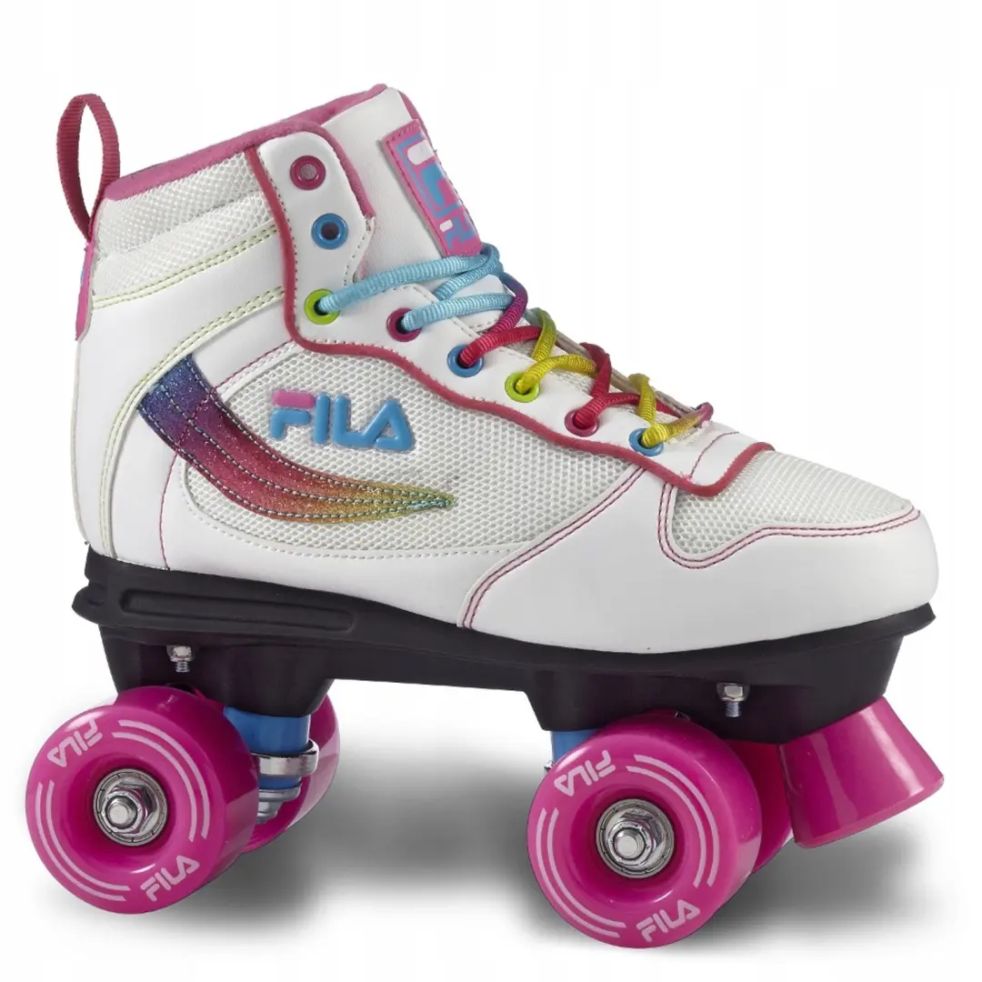 Comfortabele witte rolschaatsen maat 36