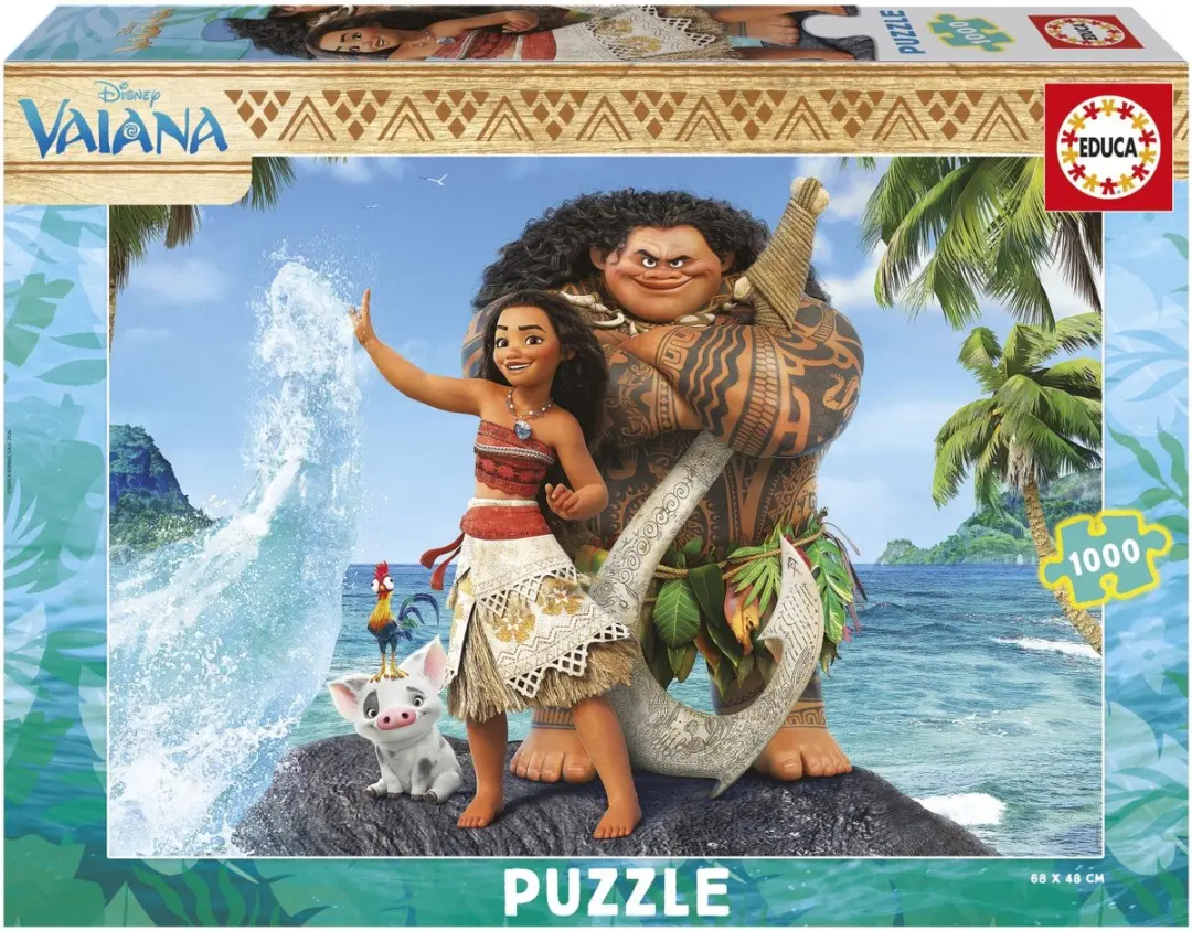 Educa Vaiana Puzzel 1000 Stukken Veelkleurig Kinderen